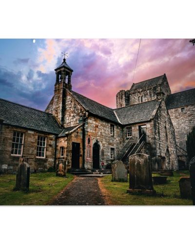 Torphichen Preceptory | Medieval Knights Hospitaller Site in West Lothian | Historical Landmark | Premium Matte Paper Poster