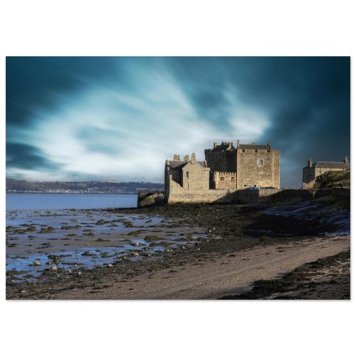 Blackness Castle | ‘The Ship That Never Sailed’ on the Firth of Forth | Historical Landscape | Premium Matte Paper Poster