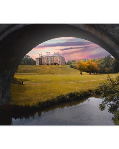 Dalkeith Palace Elegance | Georgian Country House and Formal Gardens | Architectural Photography | Premium Matte Paper Poster
