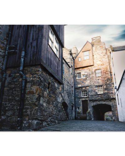 Bakehouse Close Edinburgh | Famous Filming Location in the Old Town | Architectural Photography | Premium Matte Paper Poster