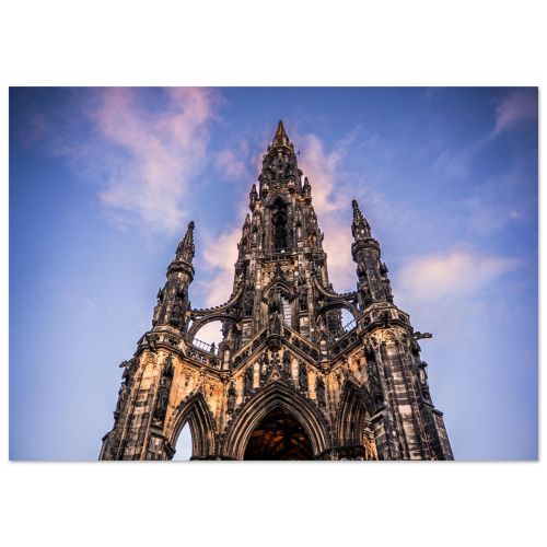 Scott monument | Edinburgh Wall Art | Premium Matte Paper Poster