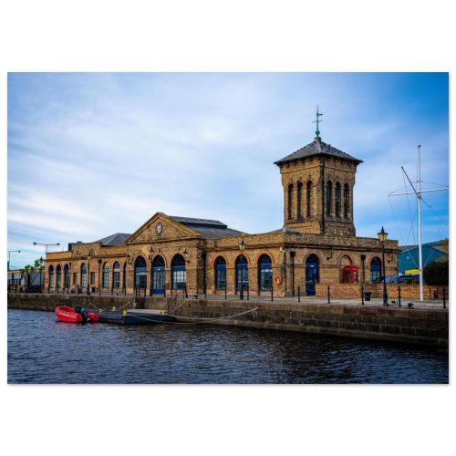 Leith harbour |  Edinburgh Wall Art | Premium Matte Paper Poster